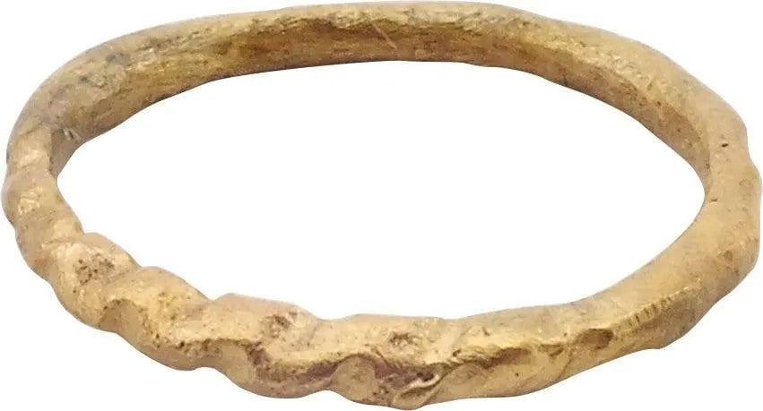 RARE VIKING TWISTED RING C.866-1067 AD, SIZE 9 1/4 (1 of 4)