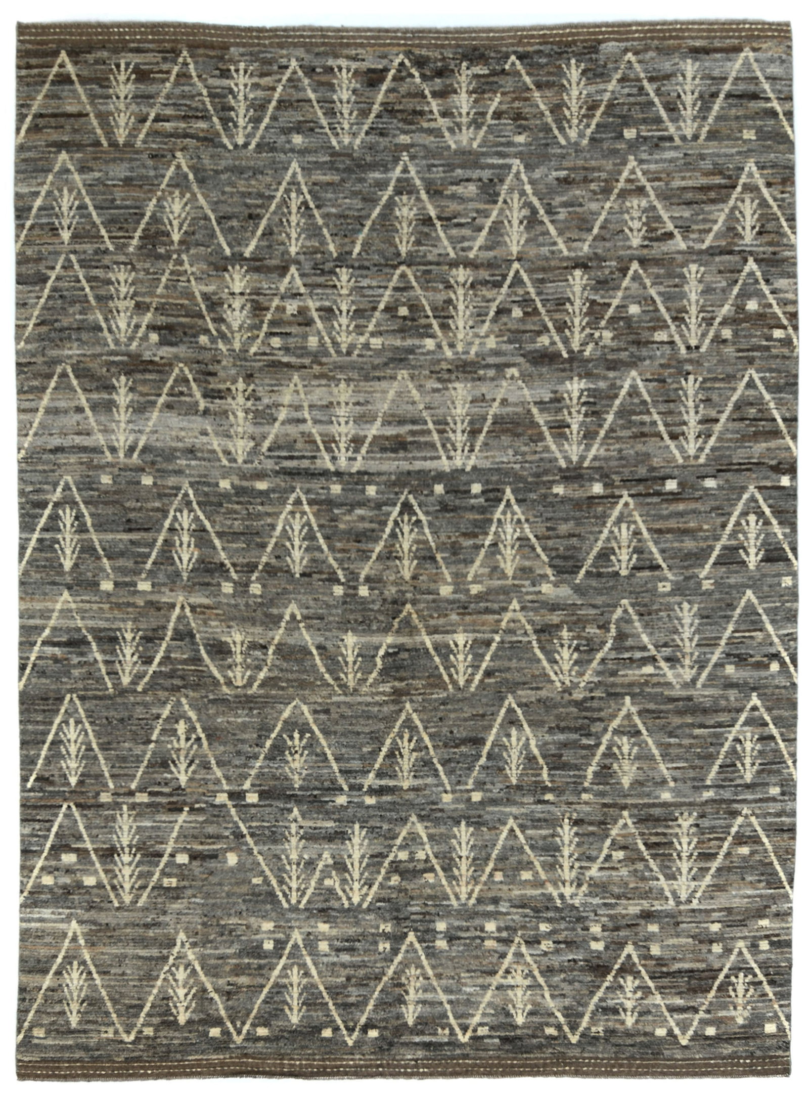 Multicolored Tribal Modern 9X12 Moroccan Style Oriental Rug-rt (1 of 12)