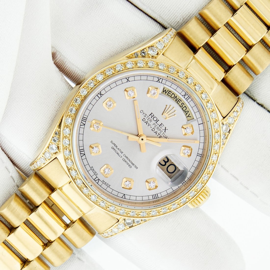 Rolex mens online presidential gold watch