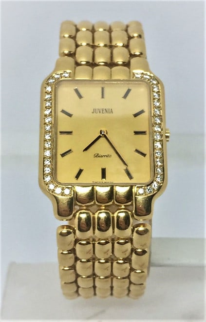Juvenia women's cheap gold watches