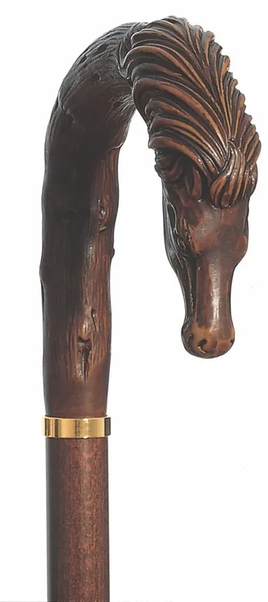 36" Horse Head Walking Stick Cane (1 of 1)