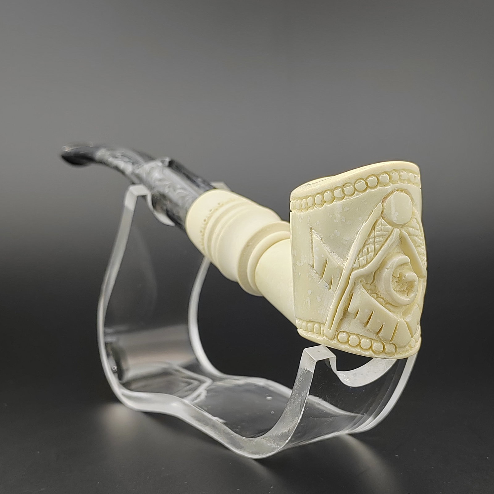 Masonic Meerschaum Pipe (1 of 9)