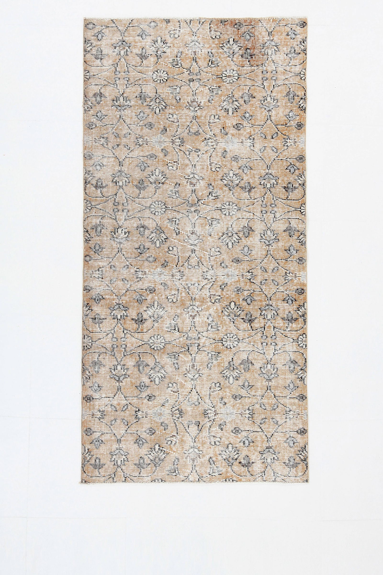 3' x 6' Vintage Turkish Runner Rug - 4738 (1 of 20)