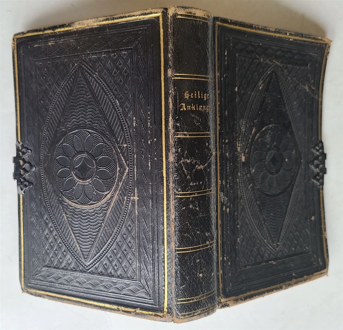 1828 GERMAN PRAYER BOOK antique Heilige Anklange Gebete fur katholische Christen (1 of 6)