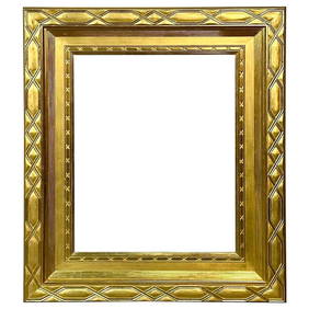 Custom Hollywood Regency Style Carved Giltwood Mirror / Painting Frame (1 of 20)