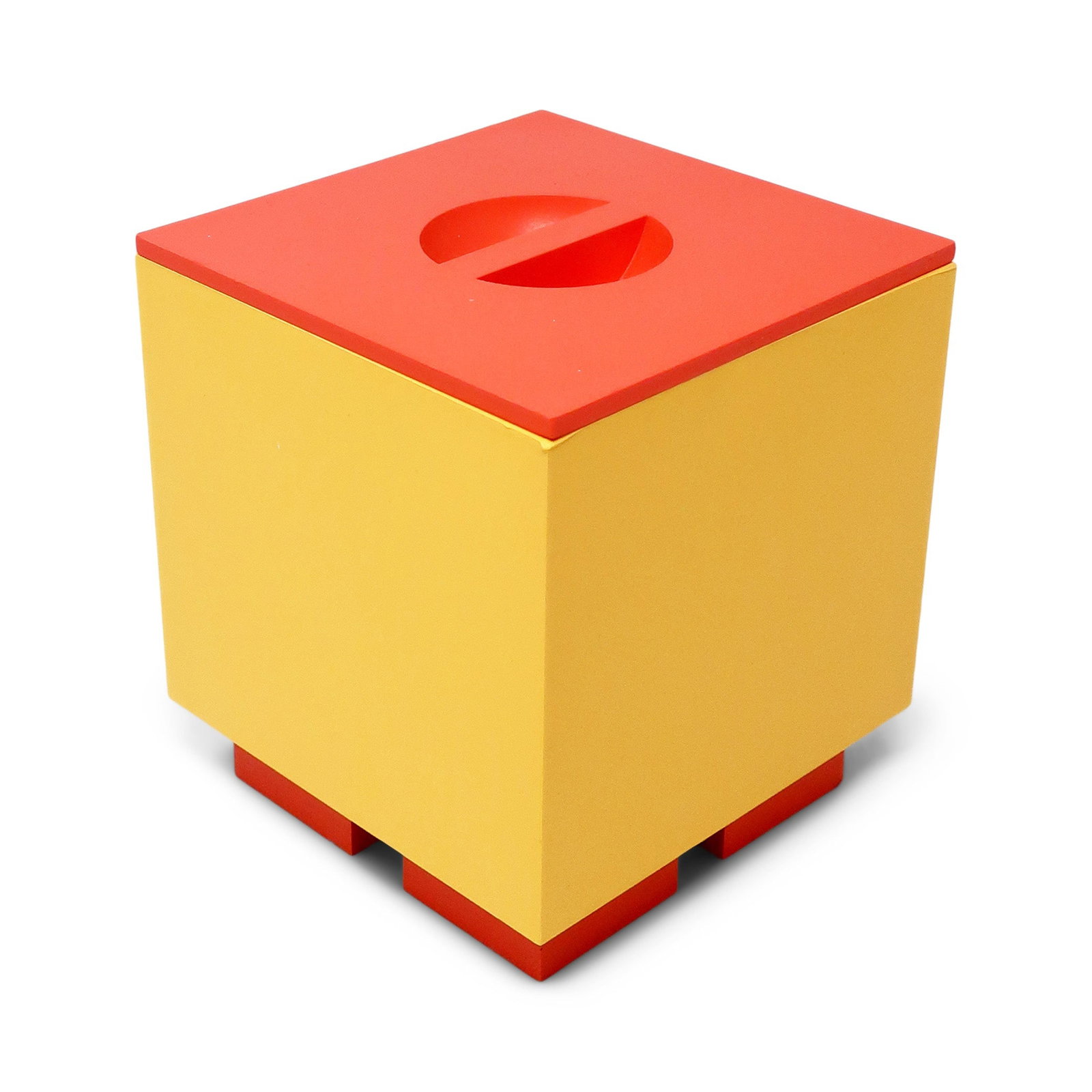 Postmodern Yellow Euclid Storage Container by Michael Graves for Alessi (1 of 7)