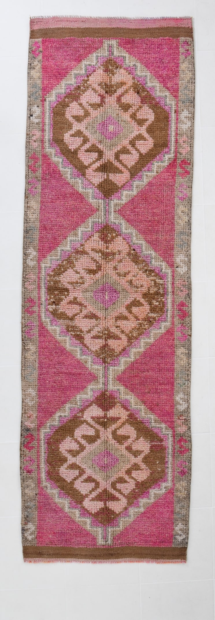 3' x 9' Vintage Herki Runner Rug - 18194 (1 of 20)