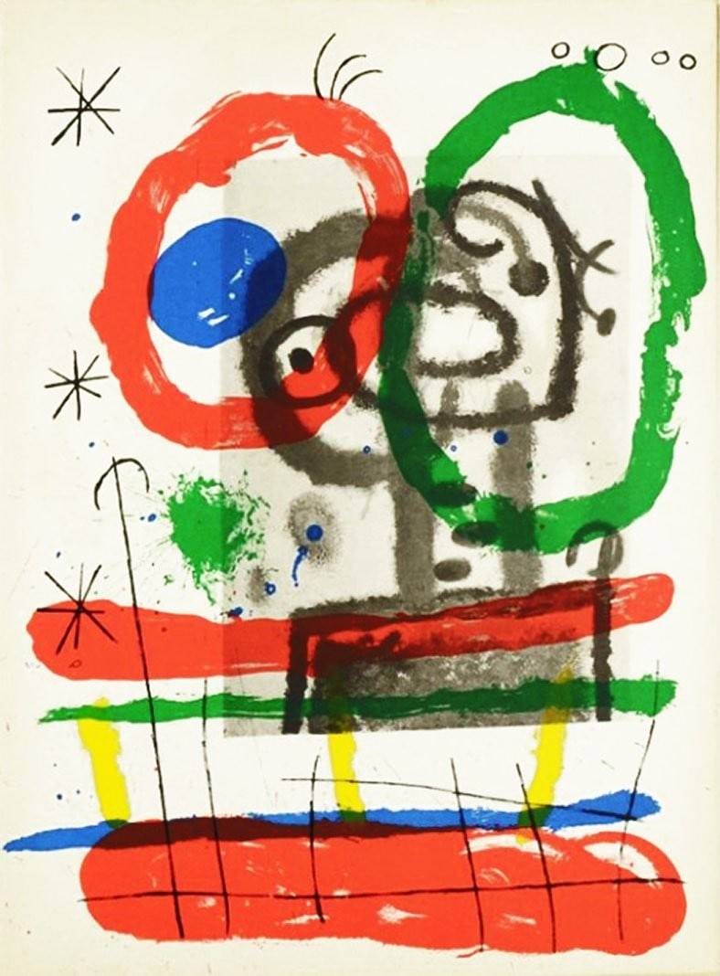 Joan Miro Original Lithograph, DM06151, DLM 1970 (1 of 1)