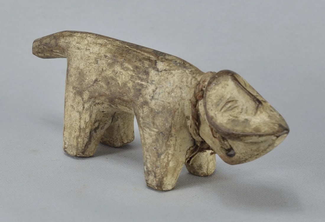 African Art Zoomorphic Lega Figure Animal Statue sculpture Congo drc (1 of 11)