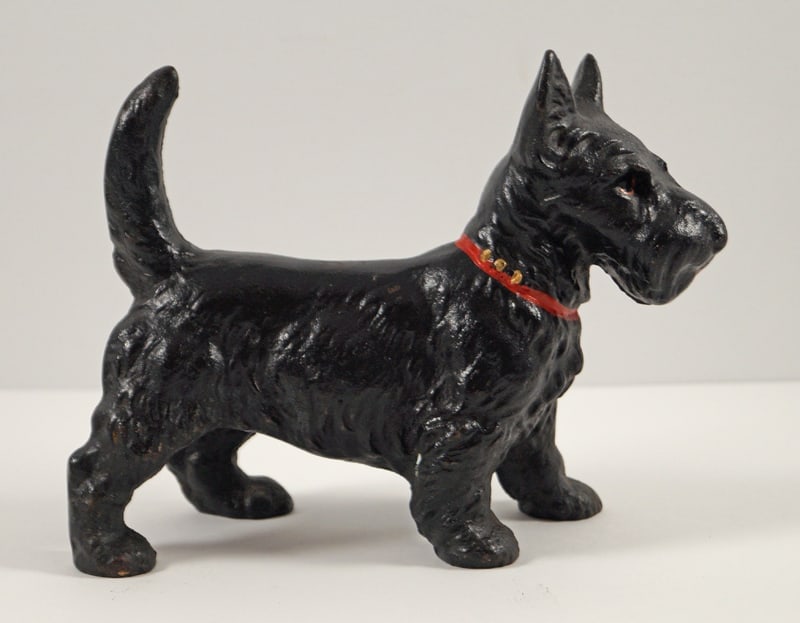 Scottie Dog Cast Iron Hubley Doorstop (1 of 6)