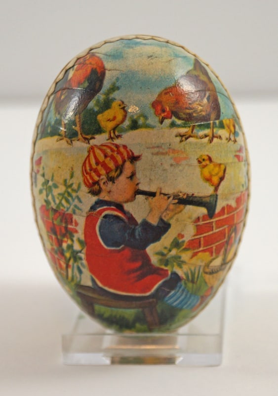 German Paper Mache Easter Egg Candy Container #10 (1 of 6)