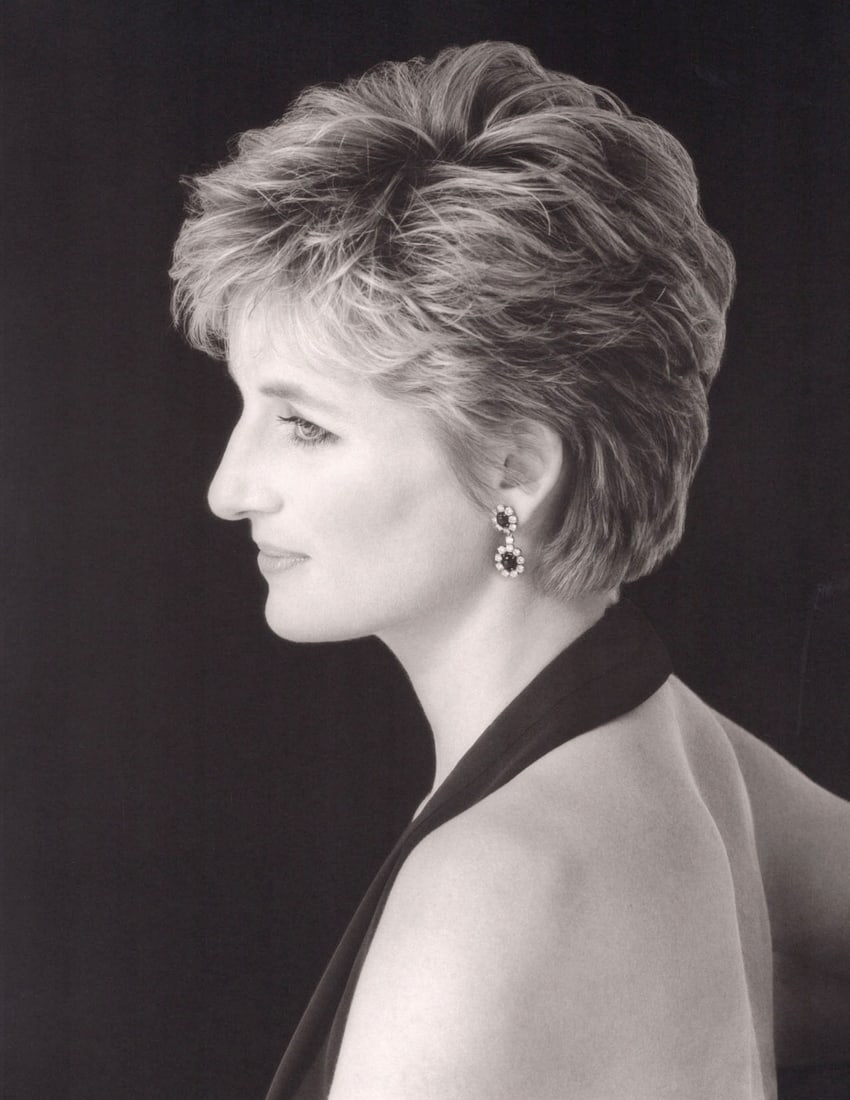 PATRICK DEMARCHELIER - Princess Diana, HRH,1993: Artist: PATRICK DEMARCHELIER Print Title: Princess Diana, HRH,1993 Medium: Photo-lithograph Printed 1990’s in the US Image size (inches) approx. 12 x 9” Patrick Demarchelier Born 1943, is