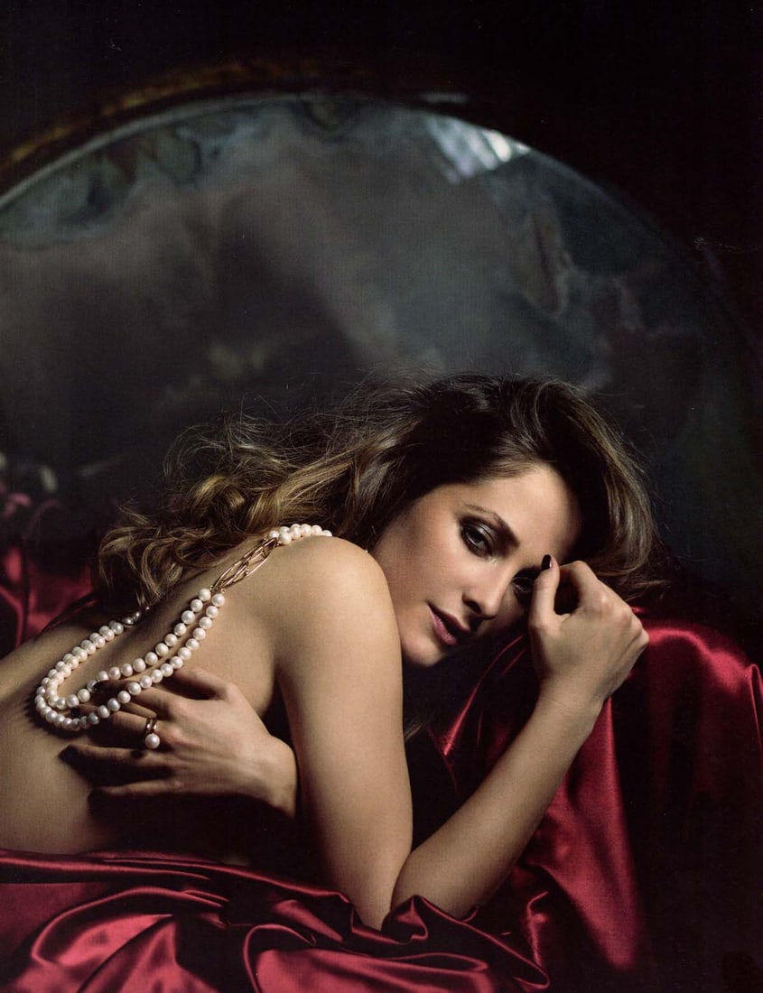 MARC LAGRANGE - La Provacatrice, 2013 (Crop): Artist: MARC LAGRANGE Print Title: La Provacatrice, 2013 (Crop) Printing Date: 2010s Medium: Duotone Photo-lithograph Printed in: Italy Image Size: approx. 13 x 10” Marc Lagrange (1957-2015) wa