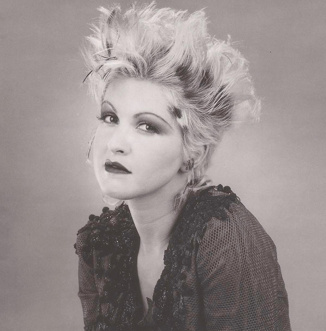 MAPPLETHORPE - Cindi Lauper, 1988: Artist: MAPPLETHORPE Print Title: Cindi Lauper, 1988 Medium: Duotone Photoengraving Printed 1980’s in the US Image size (inches) approx. 8.5 x 8.5” Robert Mapplethorpe was an American photogra