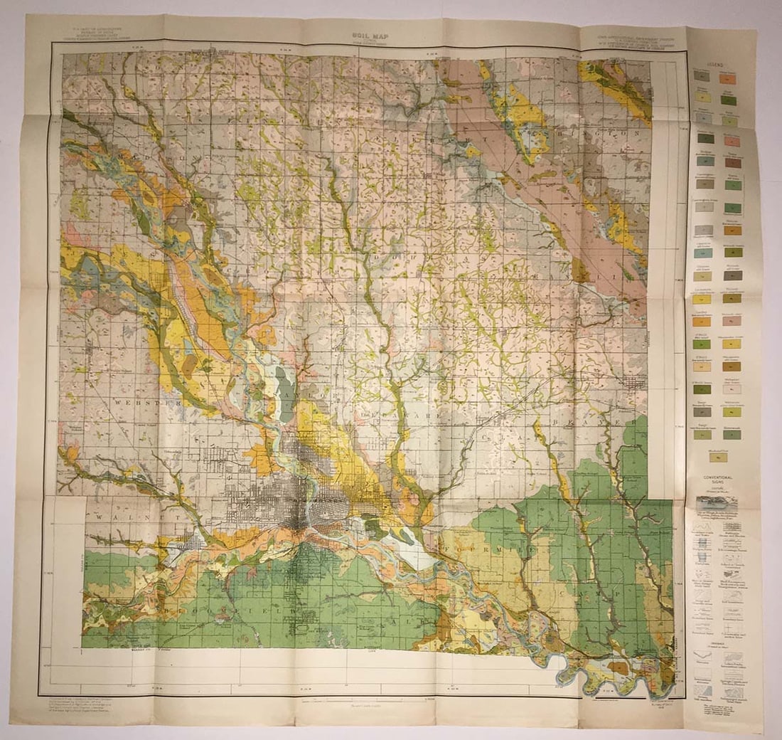 Soil Map Iowa Polk County sheet (1 of 2)