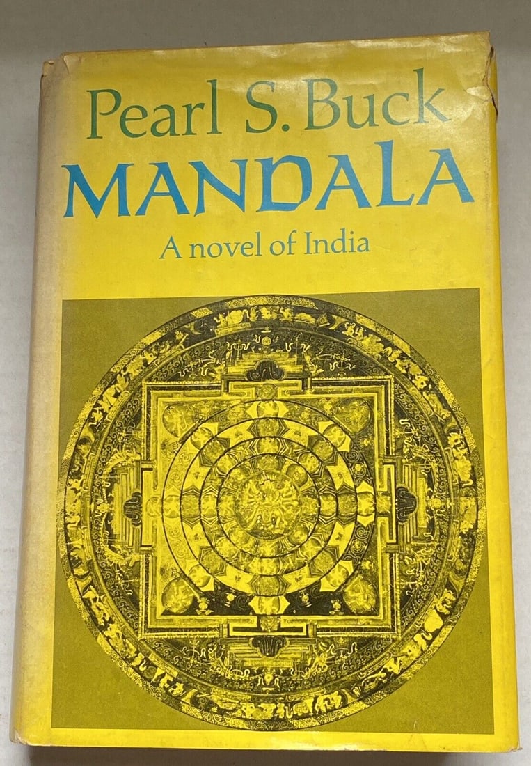 Pearl S. Buck MANDALA Book Club Edition 1970 HC/DJ First Edition 1970 John Day (1 of 15)