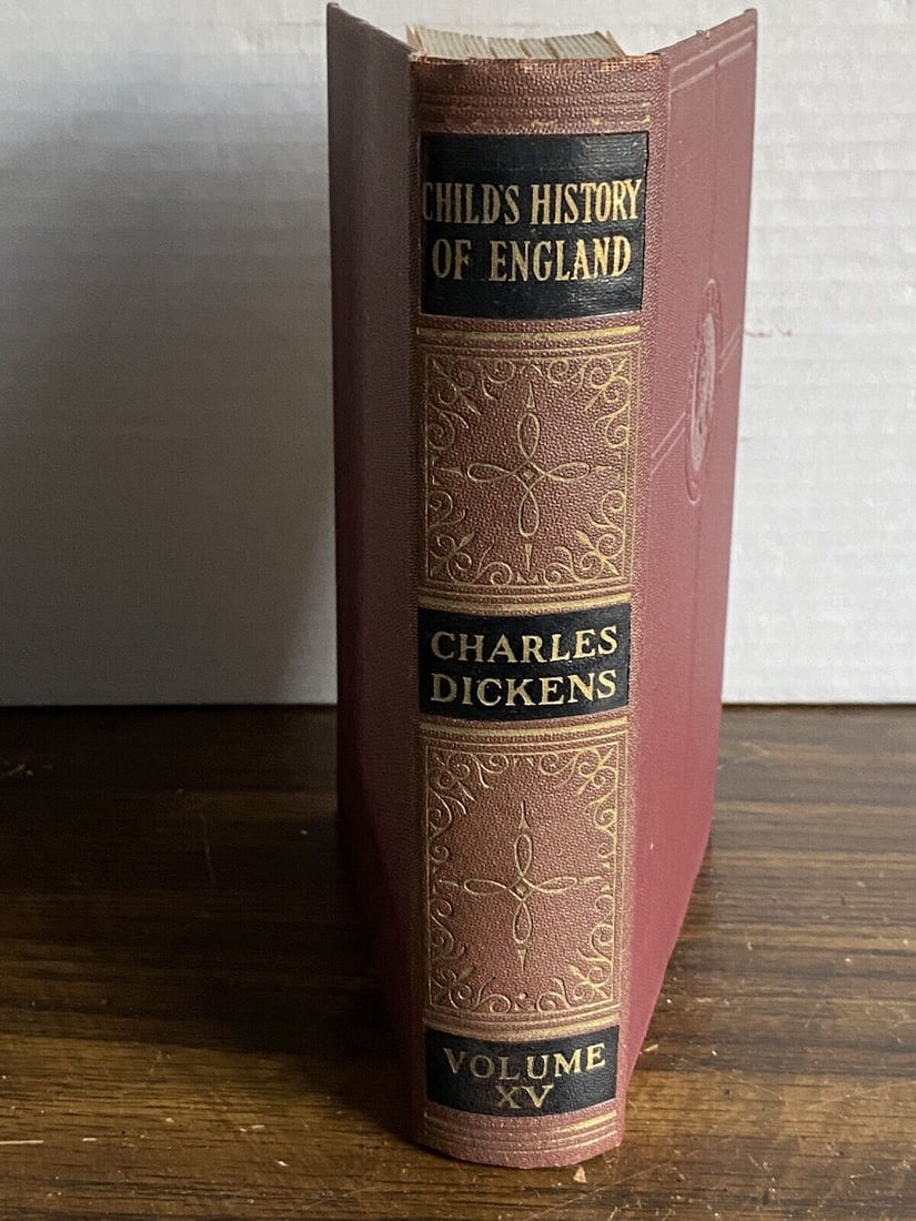 CHILD'S HISTORY OF ENGLAND Cleartype Ed. Books Inc HC Illustrated 1930’s V Good (1 of 12)
