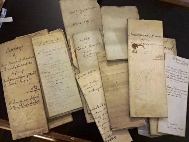 Twenty English Scottish Manuscript Legal Documents (1 of 2)