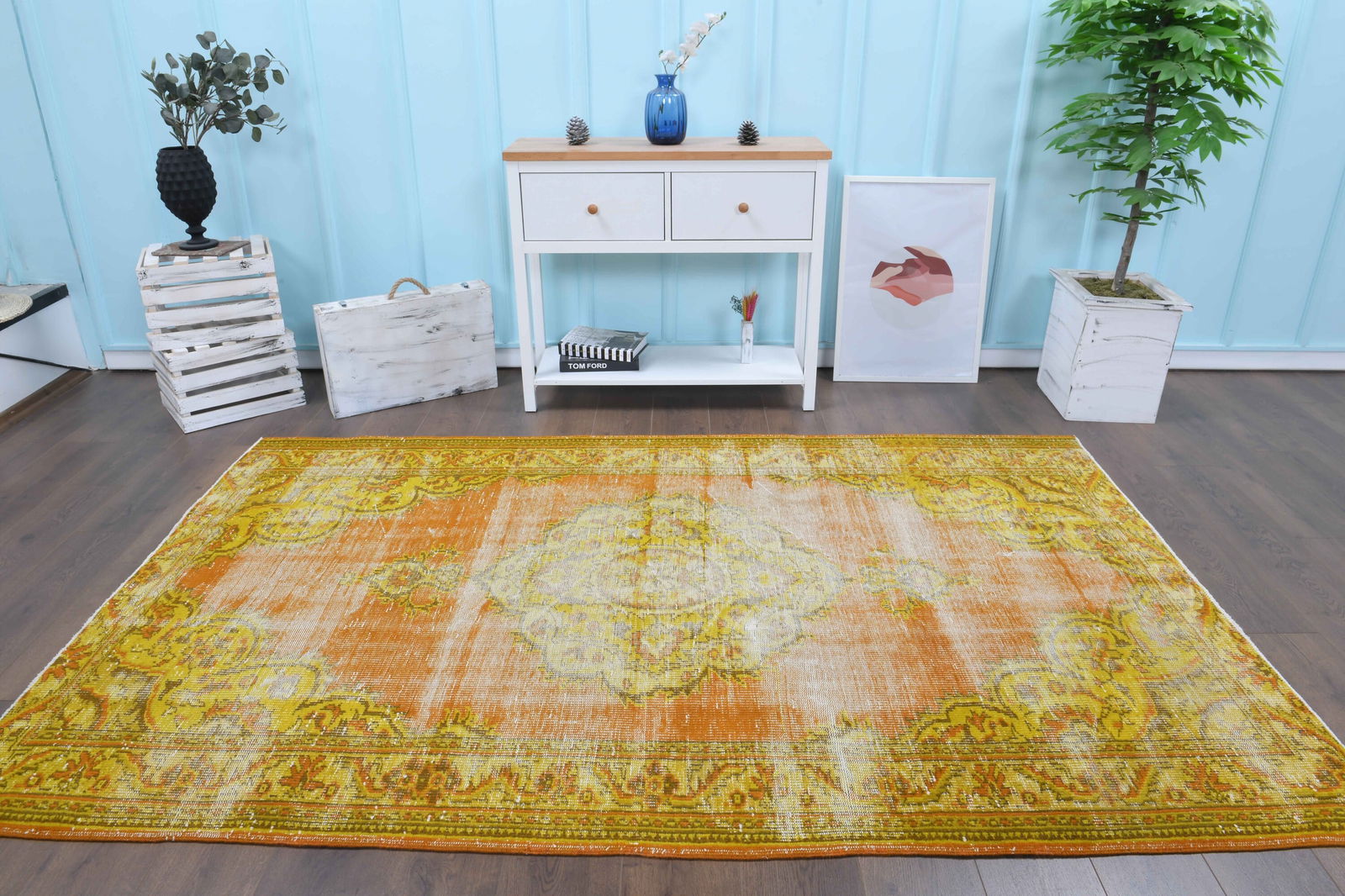 5.2 ft. X 8.6 ft. Turkish Rug (1 of 9)