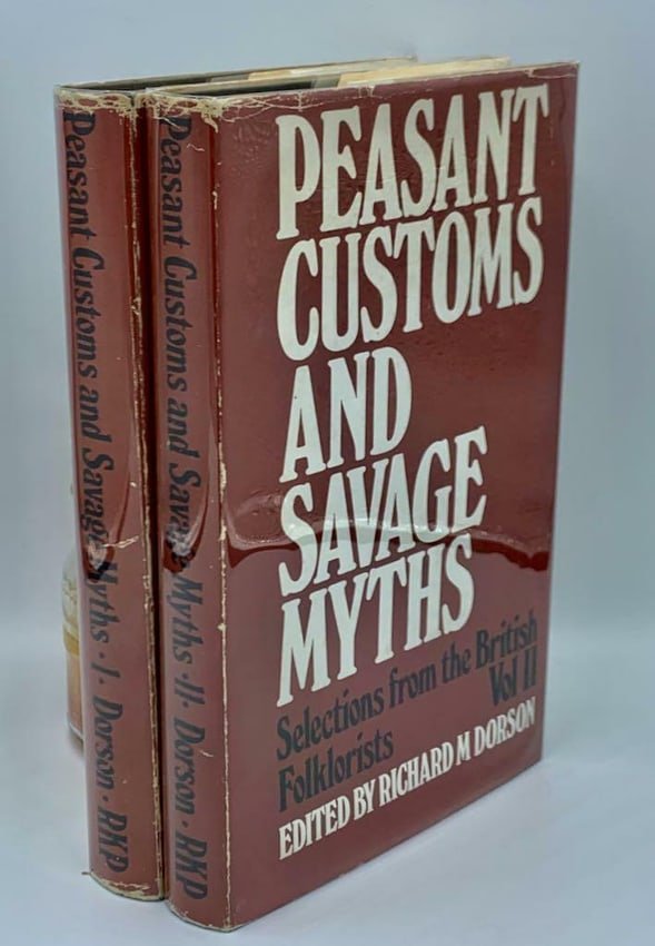 PEASANT CUSTOMS AND SAVAGE MYTHS FAIRY LORE WITCHCRAFT PAGAN CUSTOMS OCCULT: DescriptionPEASANT CUSTOMS AND SAVAGE MYTHS FAIRY LORE WITCHCRAFT PAGAN CUSTOMS OCCULTPEASANT CUSTOMS AND SAVAGE MYTHS FAIRY LORE WITCHCRAFT PAGAN CUSTOMS OCCULTDescriptionTwo Volume Set: Peasant Cust