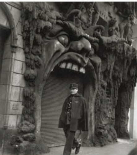 ROBERT DOISNEAU - Entrance to L'Enfer, Paris, 1952 (1 of 1)