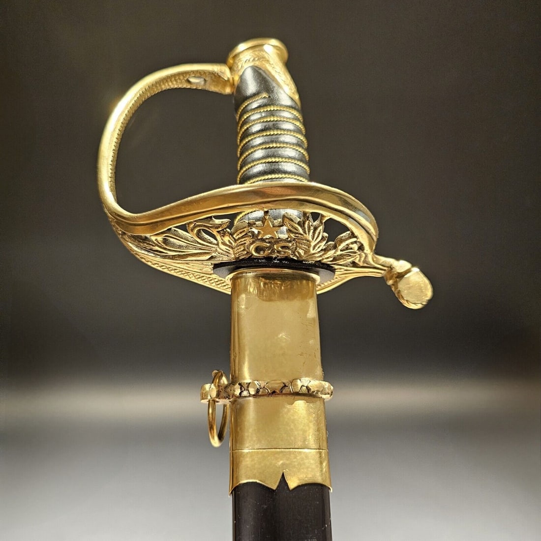 Mc. Elroy Civil War Officers Confederate CS Sword (1 of 20)