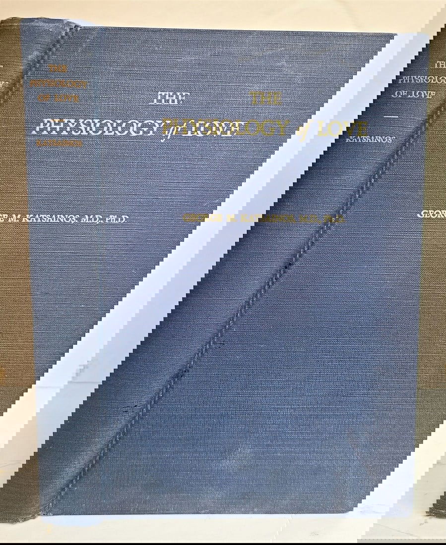 1929 PHYSIOLOGY of LOVE by GEORGE KATSAINOS antique (1 of 7)