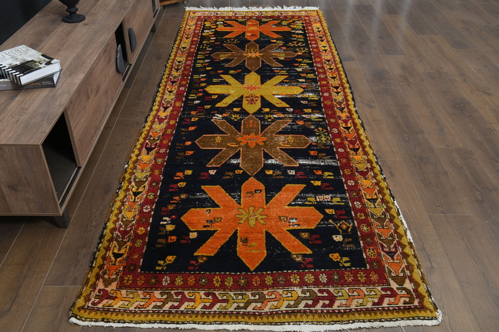 4.2 ft. X 10.8 ft. Kilim Rug (1 of 9)