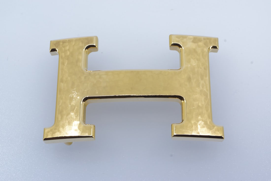 Hermes Belt Buckle - Constance Martelee (gold) - 32mm - As New (1 of 7)