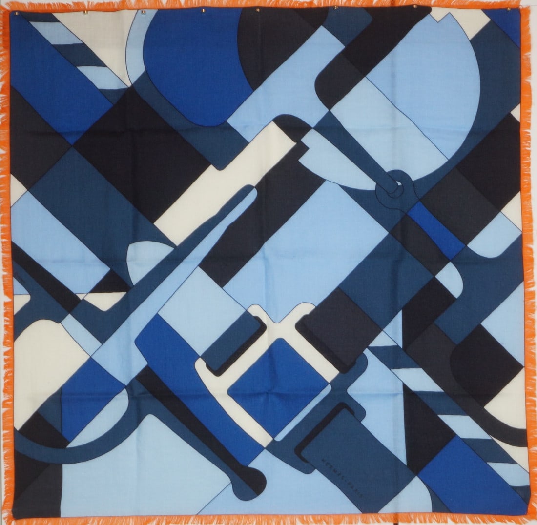 Hermes Scarf/Foulard - Etude pour un Carre 2.0 - Excellent condition (1 of 12)