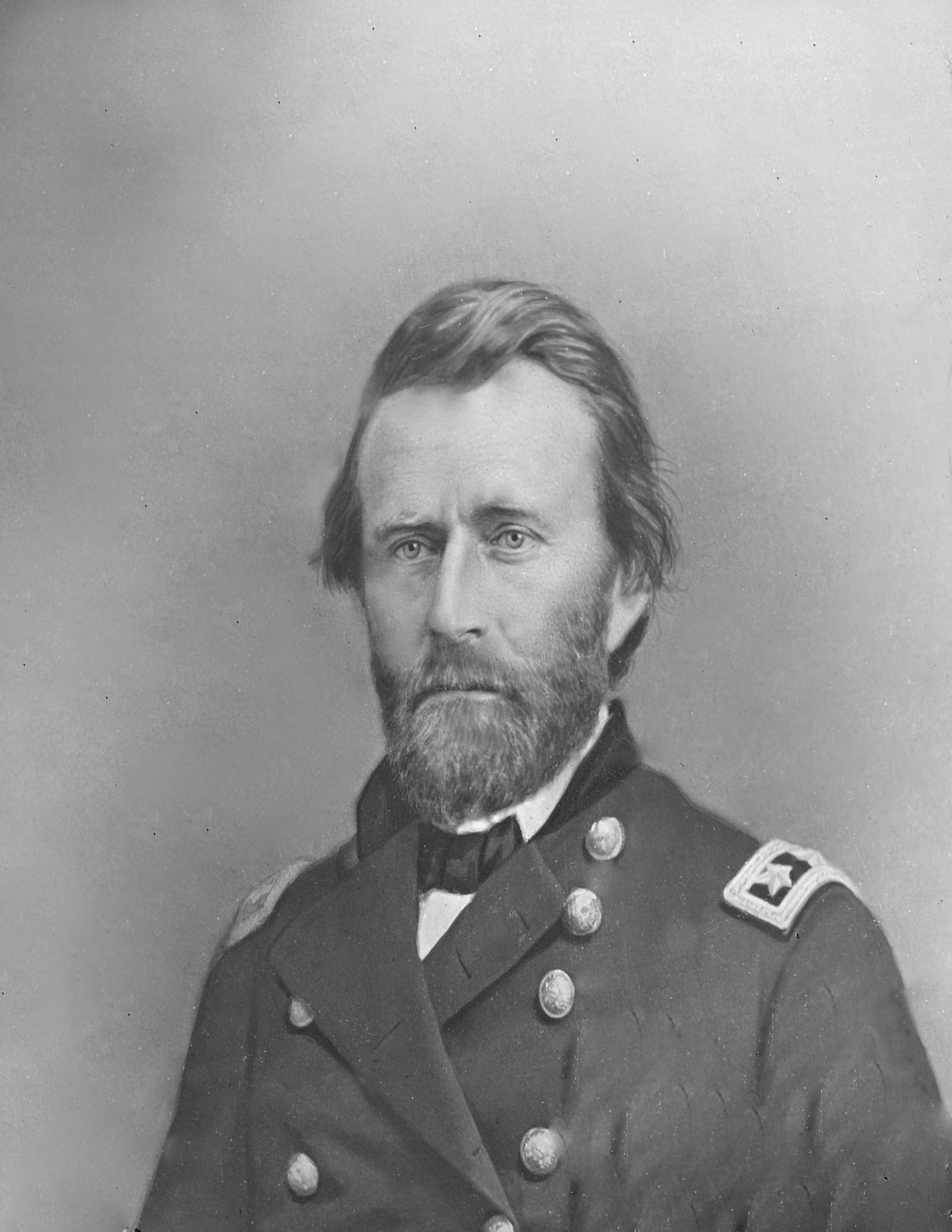 11X8.5" BARYTA PRINT, GEN. ULYSSES S. GRANT; CIVIL WAR HERO & 18TH US PRESIDENT (1 of 1)