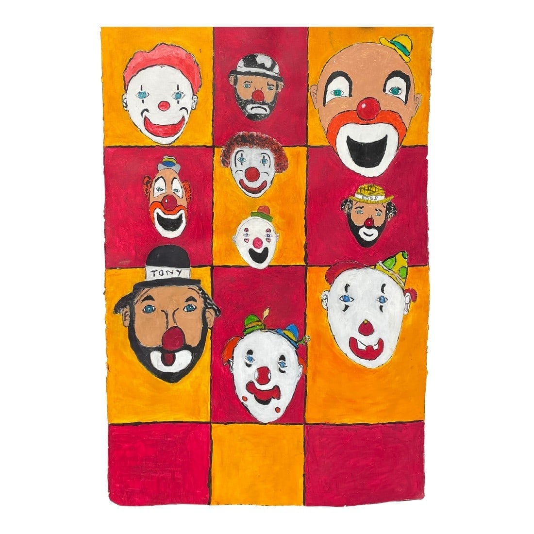 Circus by George Shepard: Born in New York City in 1930, Gordon Shepard was raised in an artistic family. Her performed and made visual art all his life. Shepard's father, Otis Shepard, was a well-known commercial artist and a