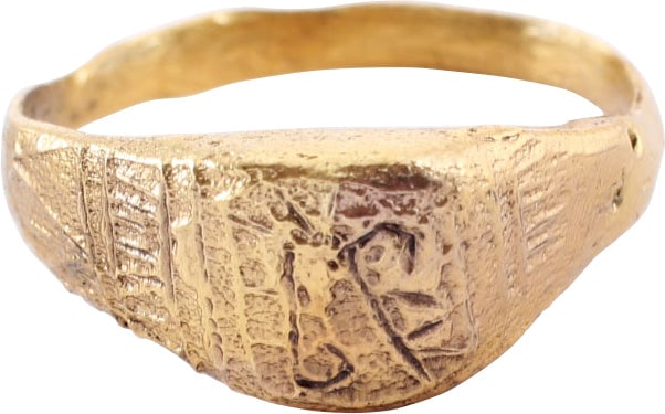EUROPEAN MERCHANT’S OR SORCERER’S RING, 17TH CENTURY AD. (1 of 5)