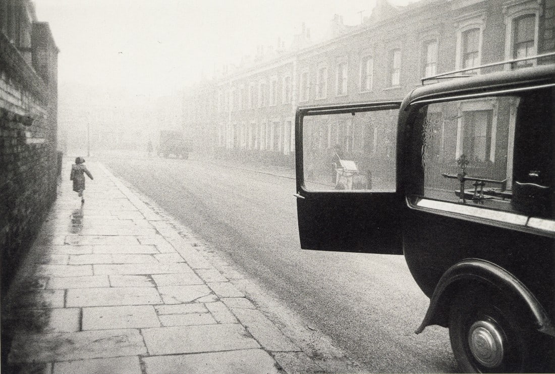 ROBERT FRANK - London, 1951: Artist: Robert Frank Title: London, 1951 Medium: Photo Litho, 2003, USA Dimensions: 7.15x4.8" Description: Heat Wax Mounted on 8.5x11" Conservation Board Artist Bio: Robert Frank (1924 - 2019) was an