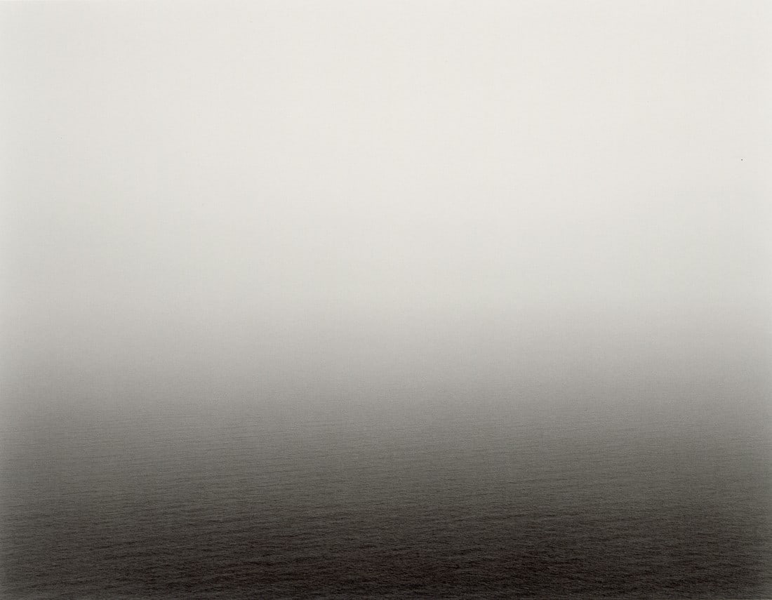 HIROSHI SUGIMOTO - Aegean Sea, Pilion, 1990: Artist: Hiroshi Sugimoto Title: Aegean Sea, Pilion, 1990 Medium: Photo Litho, 2005, Germany Dimensions: 8.45x6.6" Description: Heat Wax Mounted on 8.5x11" Conservation Board Artist Bio: Hiroshi Sugimo