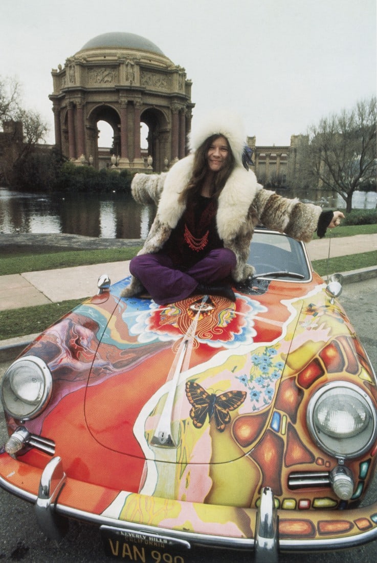 JIM MARSHALL - Janis Joplin: Artist: Jim Marshall Title: Janis Joplin Medium: Photo Litho, 2009, China Dimensions: 6.7x10" Description: Heat Wax Mounted on 11x14" Conservation Board Artist Bio: James Joseph Marshall (1936 - 2010)