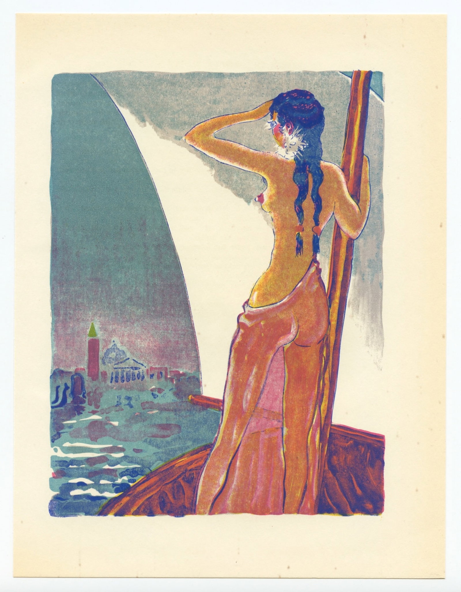 Kees van Dongen engraving for "Mille Nuits" (1 of 1)