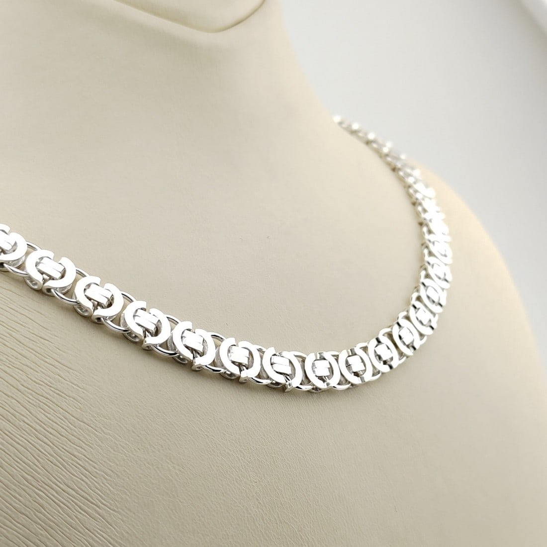 925 Silver Euroking Link Men's Chain (1 of 8)