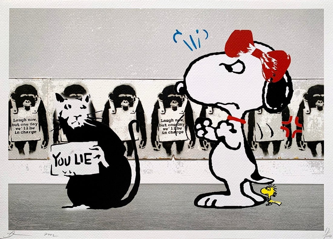Death NYC Banksy Snoopy (1 of 3)