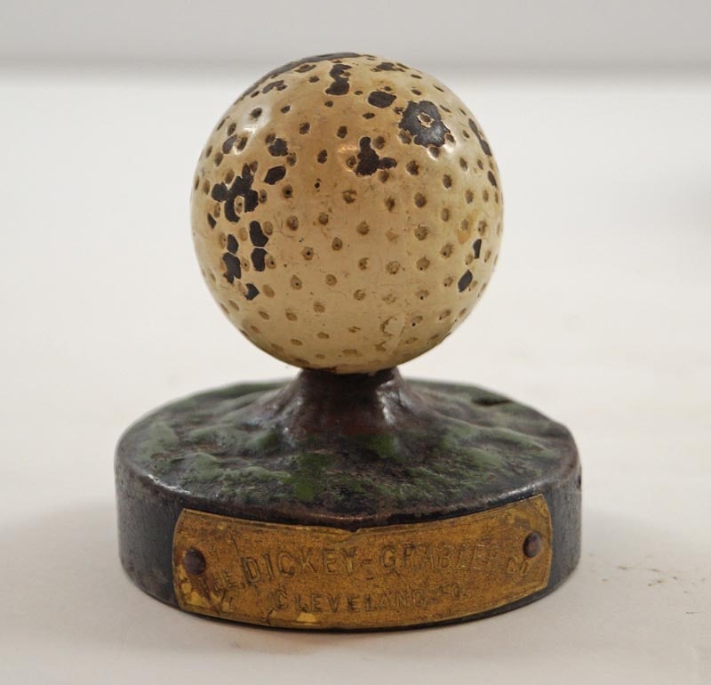 Golf Ball Cast Iron Paperweight Cleveland, Ohio (1 of 6)