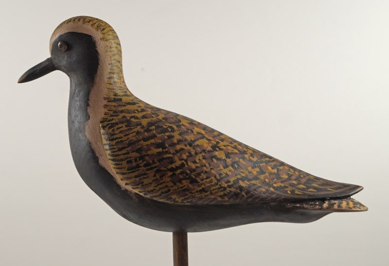 American Golden Plover Decoy Carving Rhodes (1 of 7)