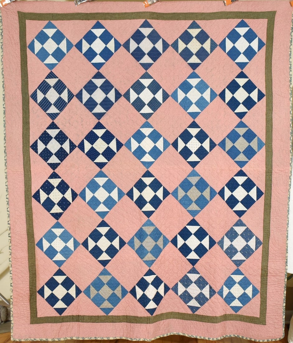 Well Quilted 1890's Shoofly Quilt (1 of 11)