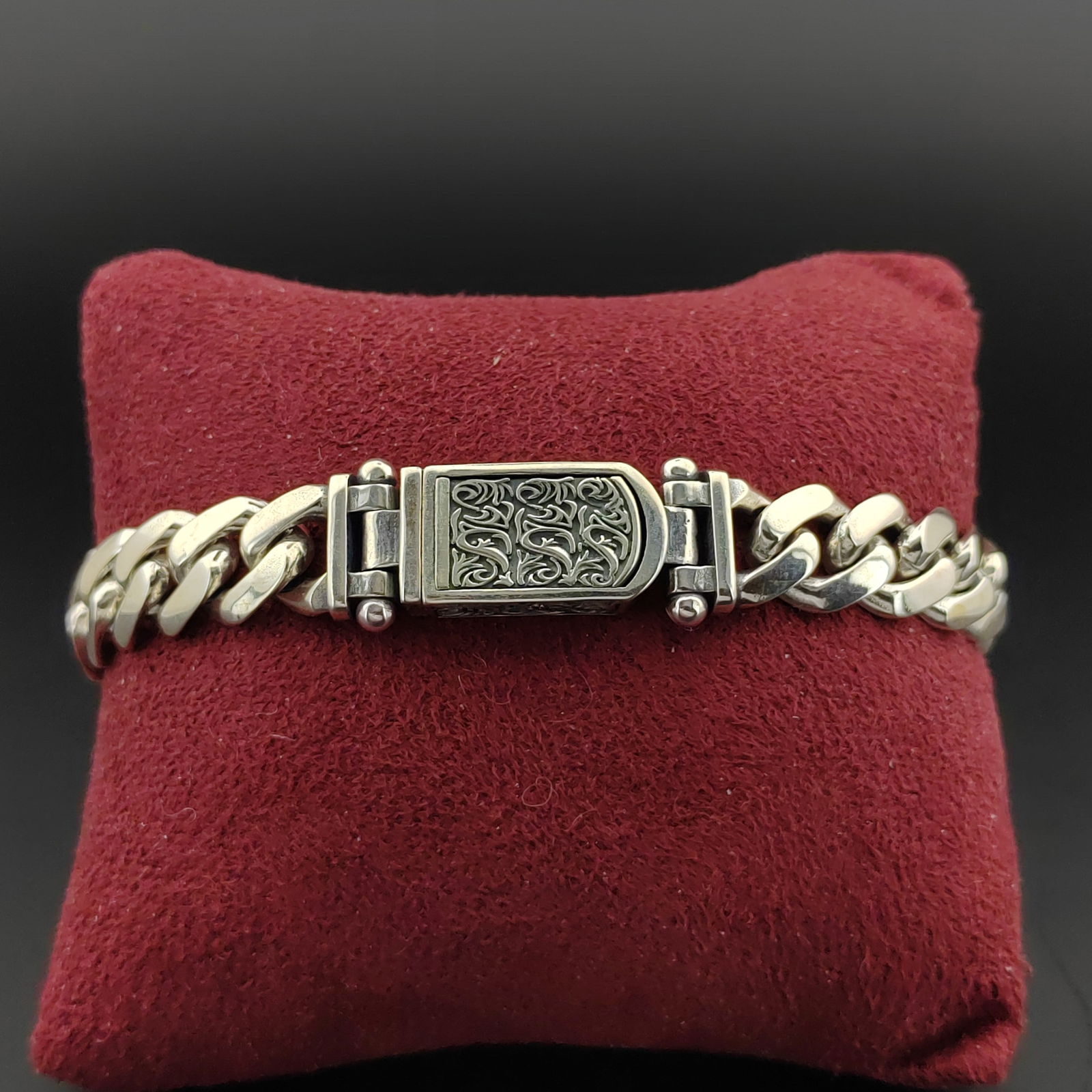 925 Sterling Silver Men's Bracelet (1 of 8)