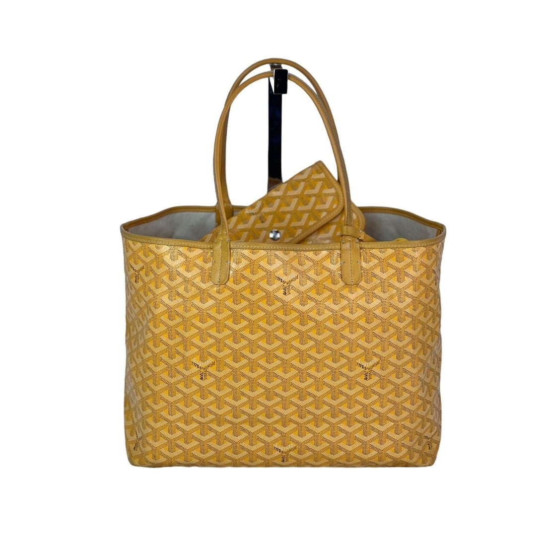 GOYARD St Louis PM Goyardine Yellow Tote (1 of 11)