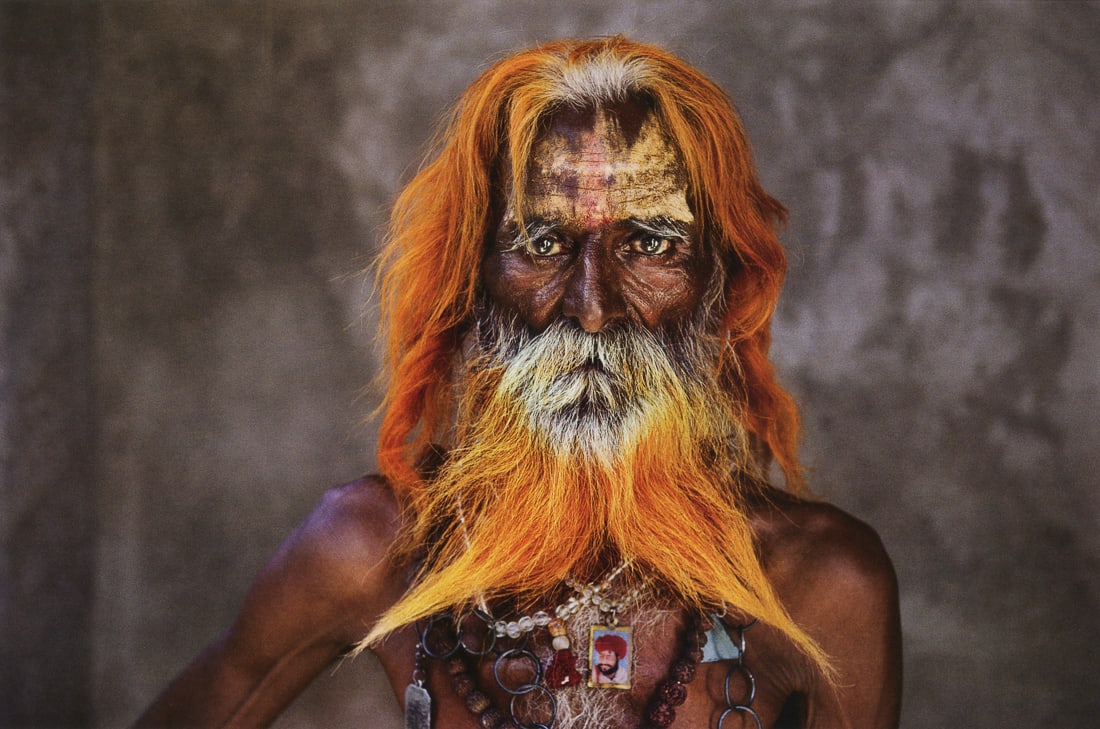 STEVE MCCURRY - Rabari Tribal Elder, Rajasthan, 2010: Artist: Steve McCurry Title: Rabari Tribal Elder, Rajasthan, 2010 Medium: Photo Litho, 2020, China Dimensions: 13.75x9.1" Description: Heat Wax Mounted on 14x18" Conservation Board Artist Bio: Steve M