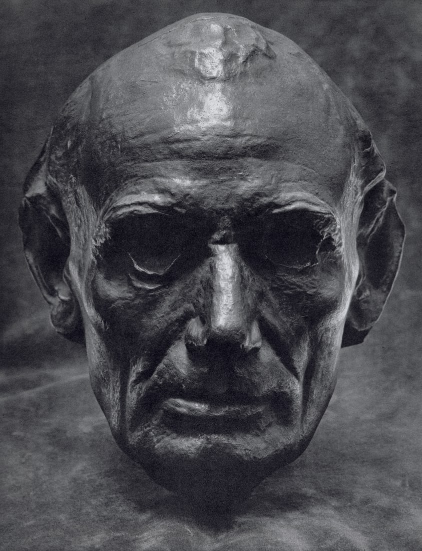 EDWARD STEICHEN - Life Mask of Abraham Lincoln (1 of 1)