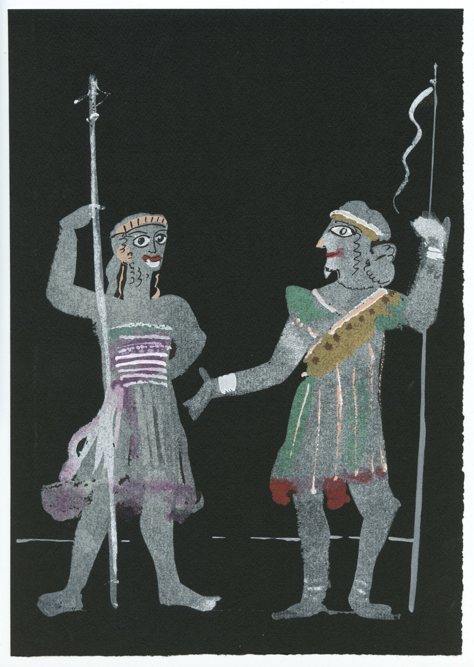 Andre Derain pochoir "Salome" 1938 (1 of 1)