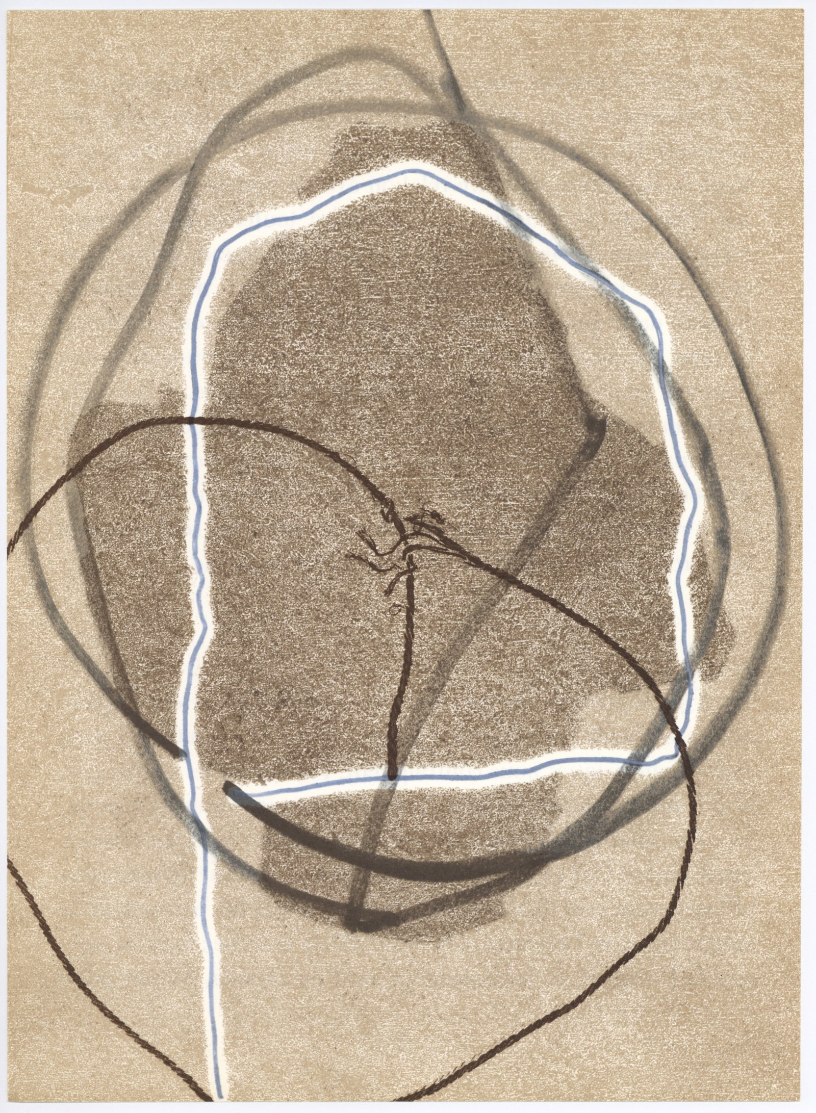 Francois Fiedler lithograph, 1974: Medium: offset lithograph (after the painting). Printed for Derriere le Miroir in 1974 (issue number 211) and published in Paris by the Maeght atelier. Sheet size: 15 x 11 inches (380 x 275 mm). There