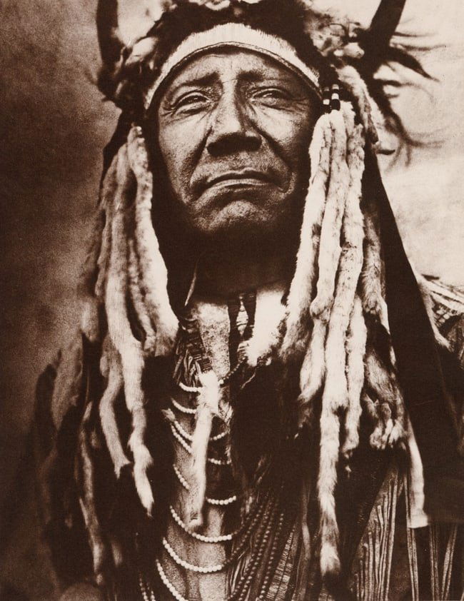 EDWARD CURTIS - Two Moon - Cheyenne (1 of 1)