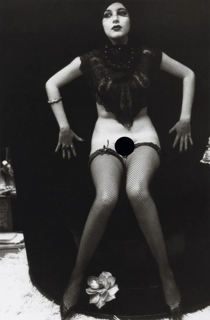 IRINA IONESCO - Femme Nubile, 1973: Artist: Irina Ionesco Title: Femme Nubile, 1973 Medium: Photo Litho, 1996, Germany Dimensions: 6.85x10.45" Description: Heat Wax Mounted on 11x14" Conservation Board Artist Bio: Irina Ionesco is a Fre